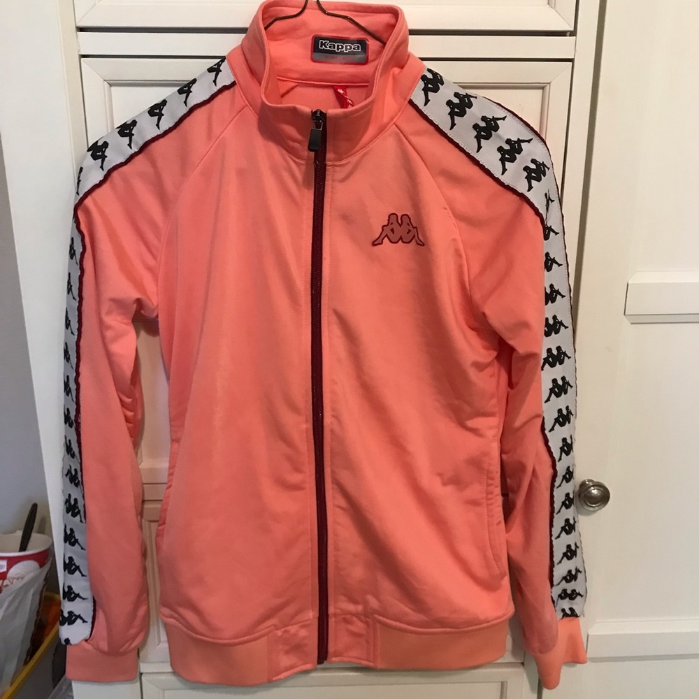 Pink Kappa Banda Track jacket